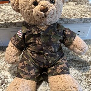 Build-A-Bears: Curly Bear, Classic Bear, and Cozy Cuddles